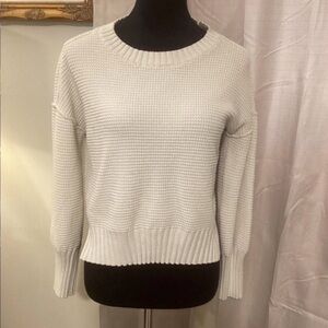 Jessica Simpson Cream Crew Neck Sweater